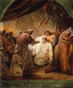 La última comunión de San Luis, 1823